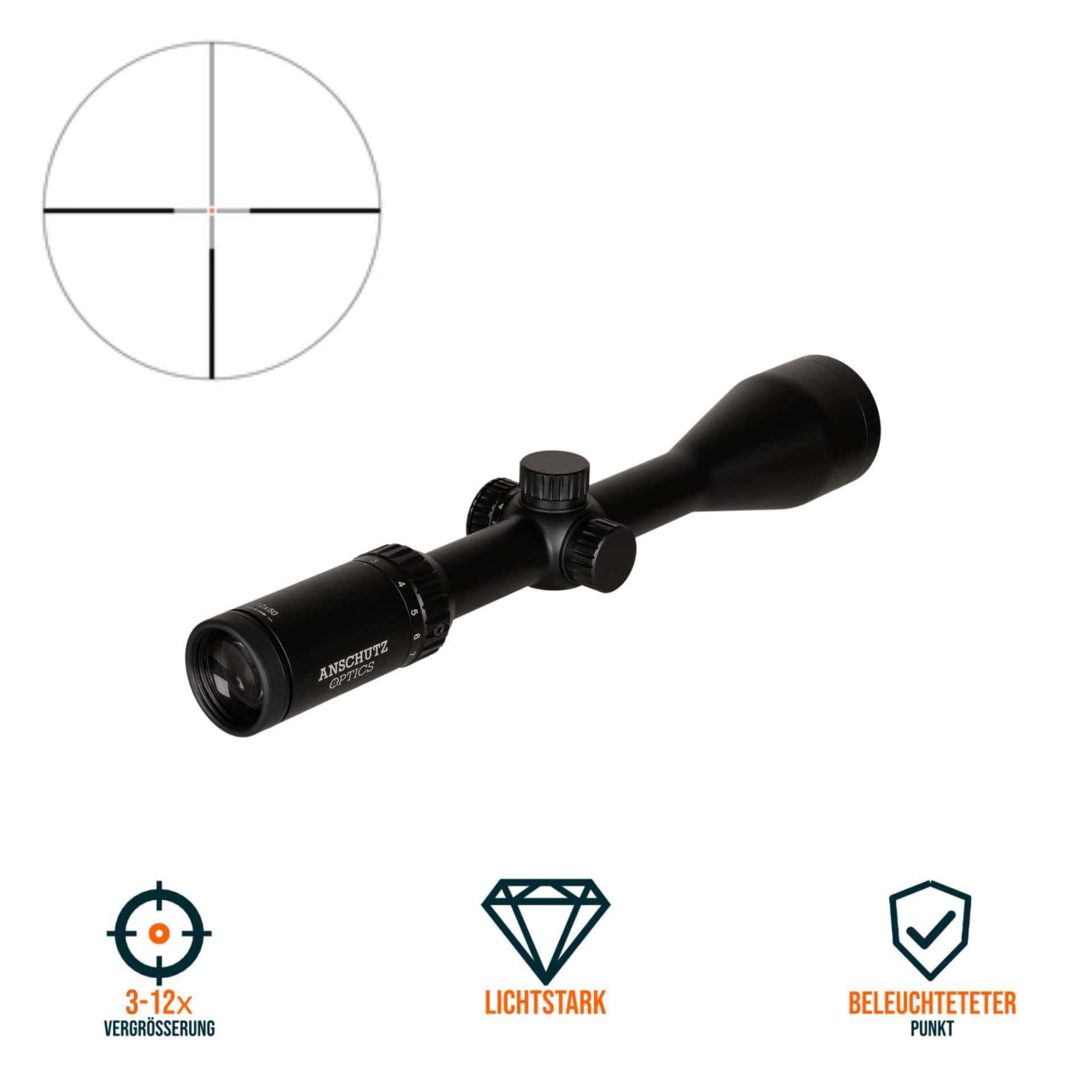 Anschütz Optics CLASSIC 3-12x50 - 62640