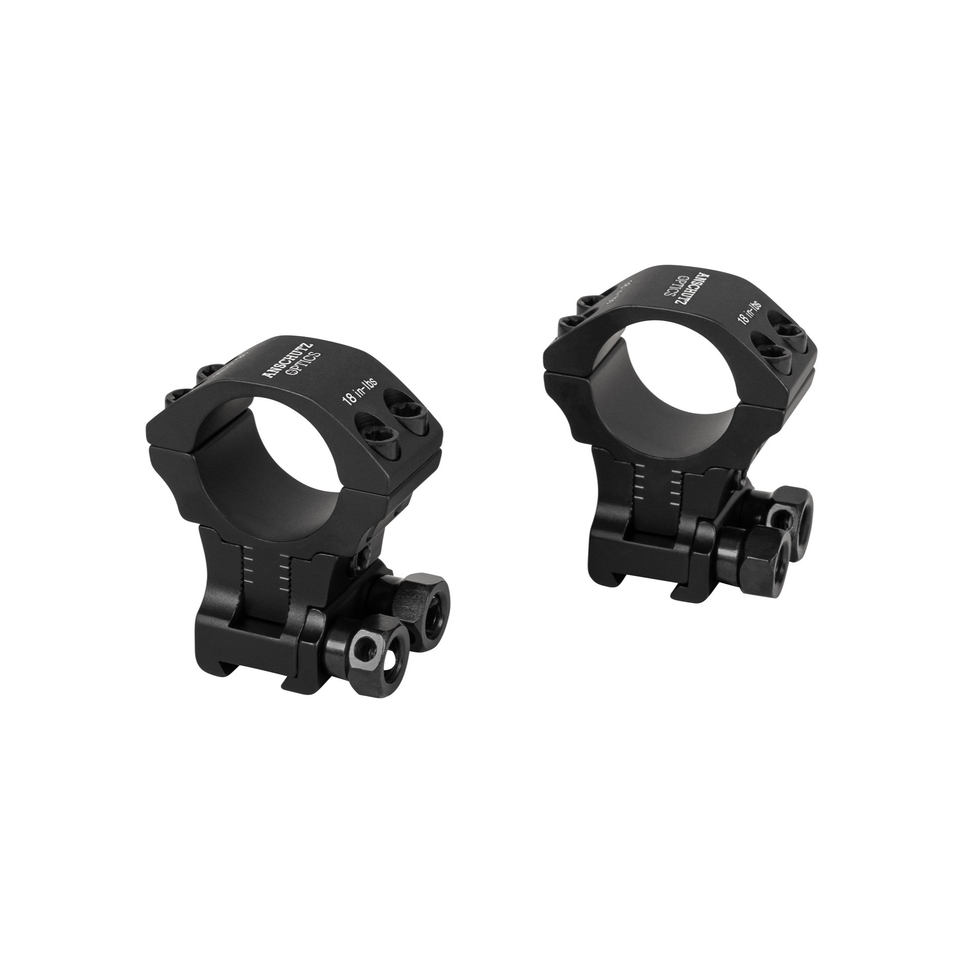 Anschütz Optics variable ring mount, 1", adjustable, dovetail, screwed, two piece - 63603