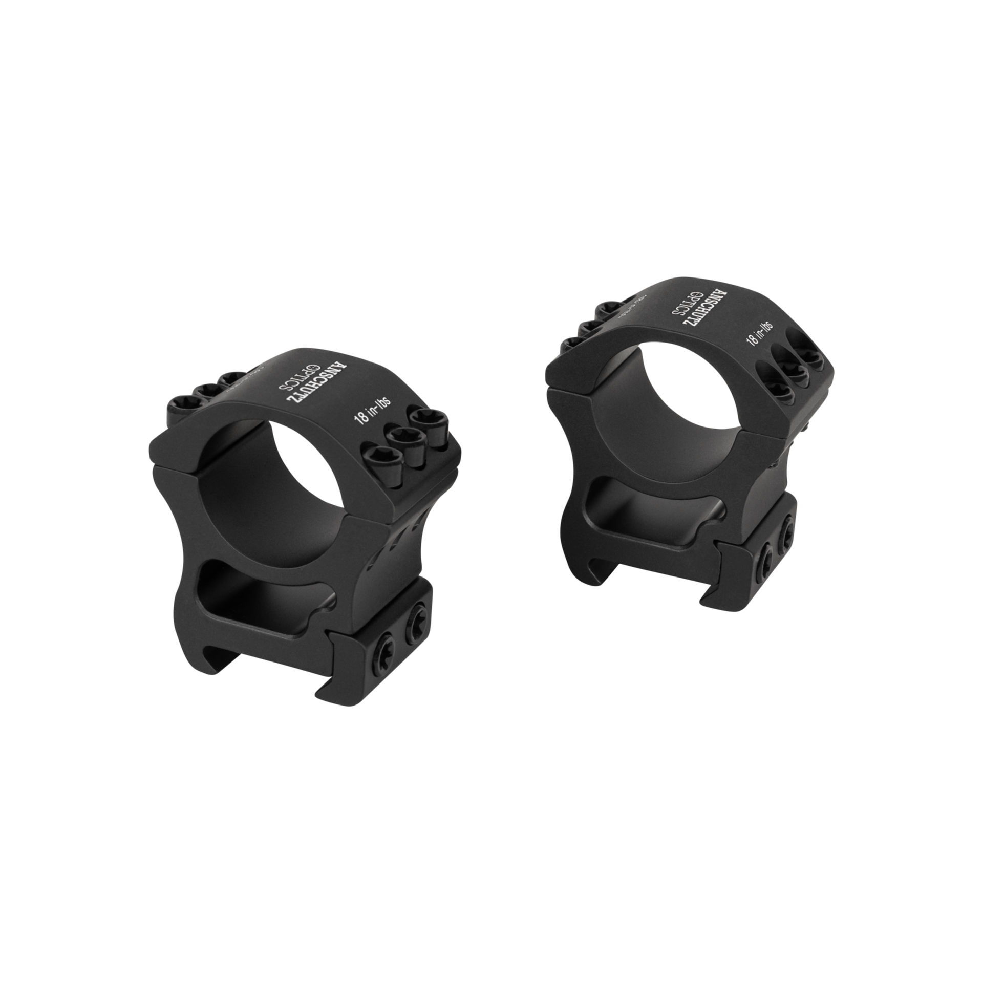 Anschütz Optics Taktische Ringmontage, 1", Medium, Weaver/Picatinny, geschraubt, zweiteilig - 63614