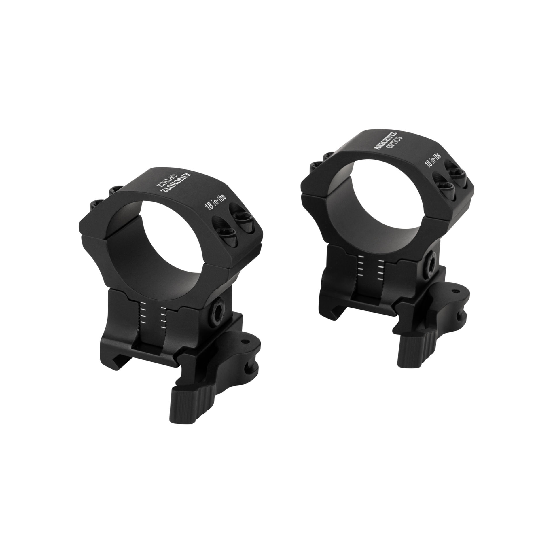 Anschütz Optics Variable Ringmontage, 30mm, verstellbar, Weaver/Picatinny, QR, zweiteilig - 63516