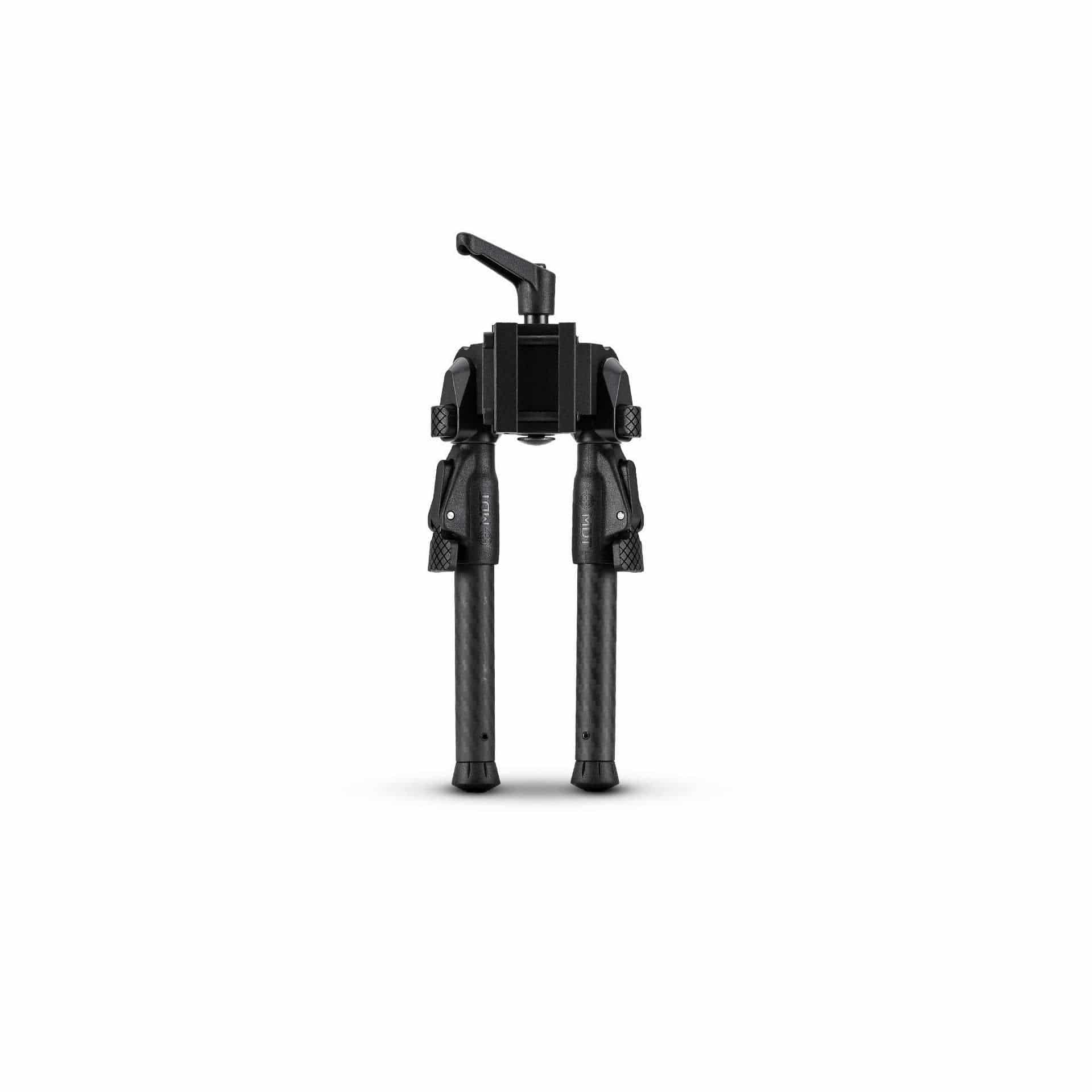MDT GRND-POD Bipod Picatinny Mount – Carbon Fiber, Green, Adjustable Height, 105560-GRN, Made In Canada