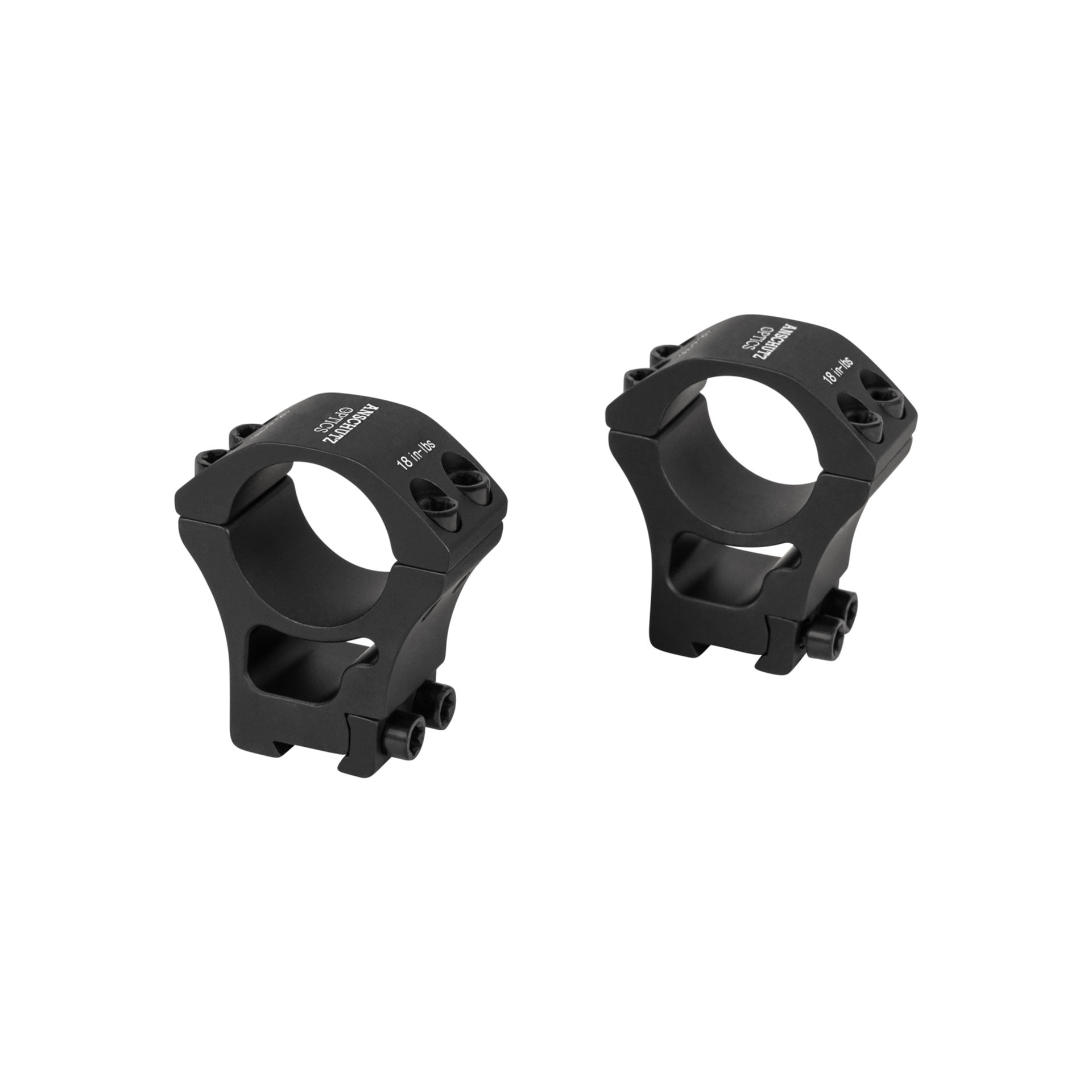 Anschütz Optics Taktische Ringmontage, 30mm, High, Weaver/Picatinny, geschraubt, zweiteilig - 63515