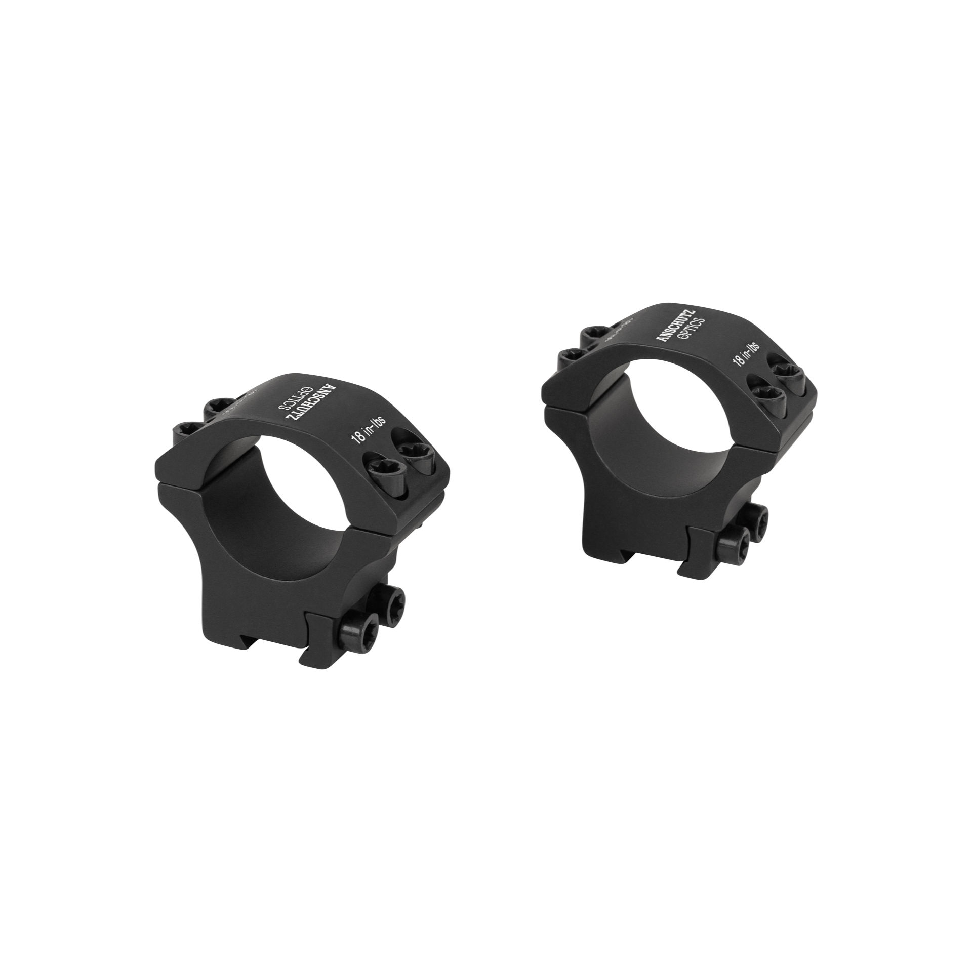 Anschütz Optics Taktische Ringmontage, 30mm, Low, Weaver/Picatinny, geschraubt, zweiteilig - 63513