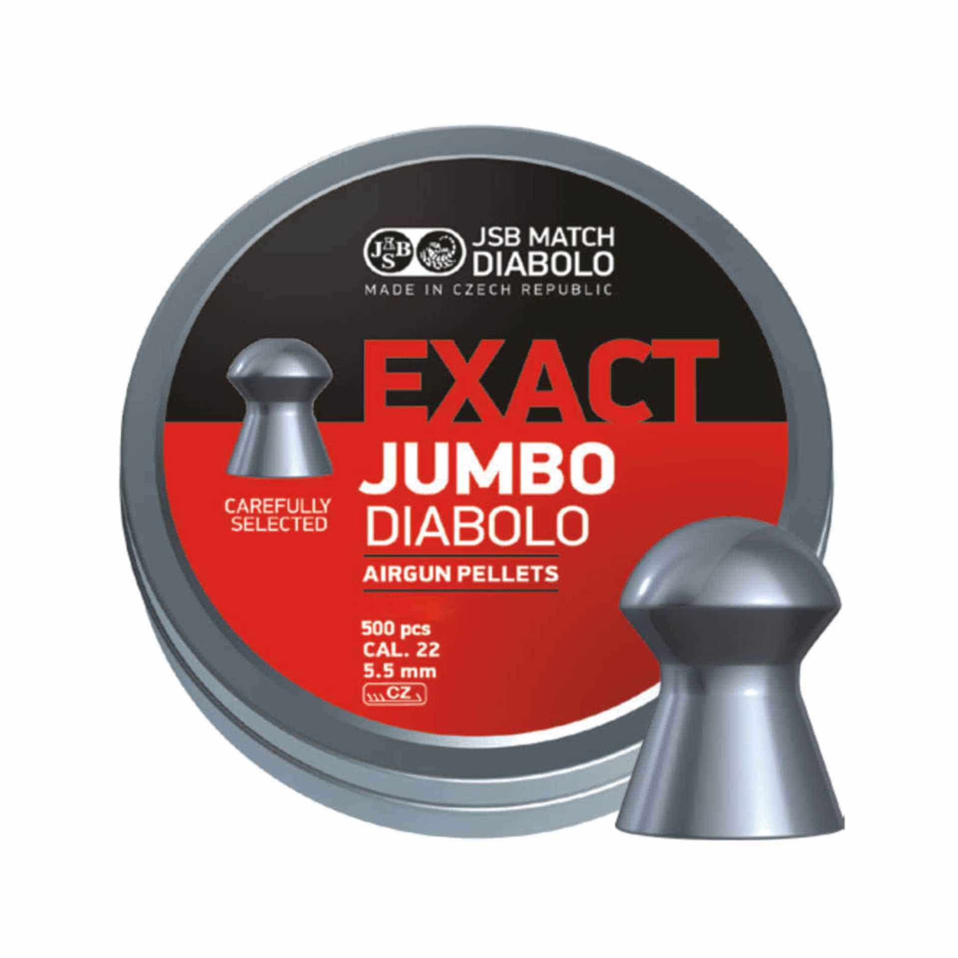 JSB Jumbo Exact Diabolo 5,52mm / 500Stk / 1,175g