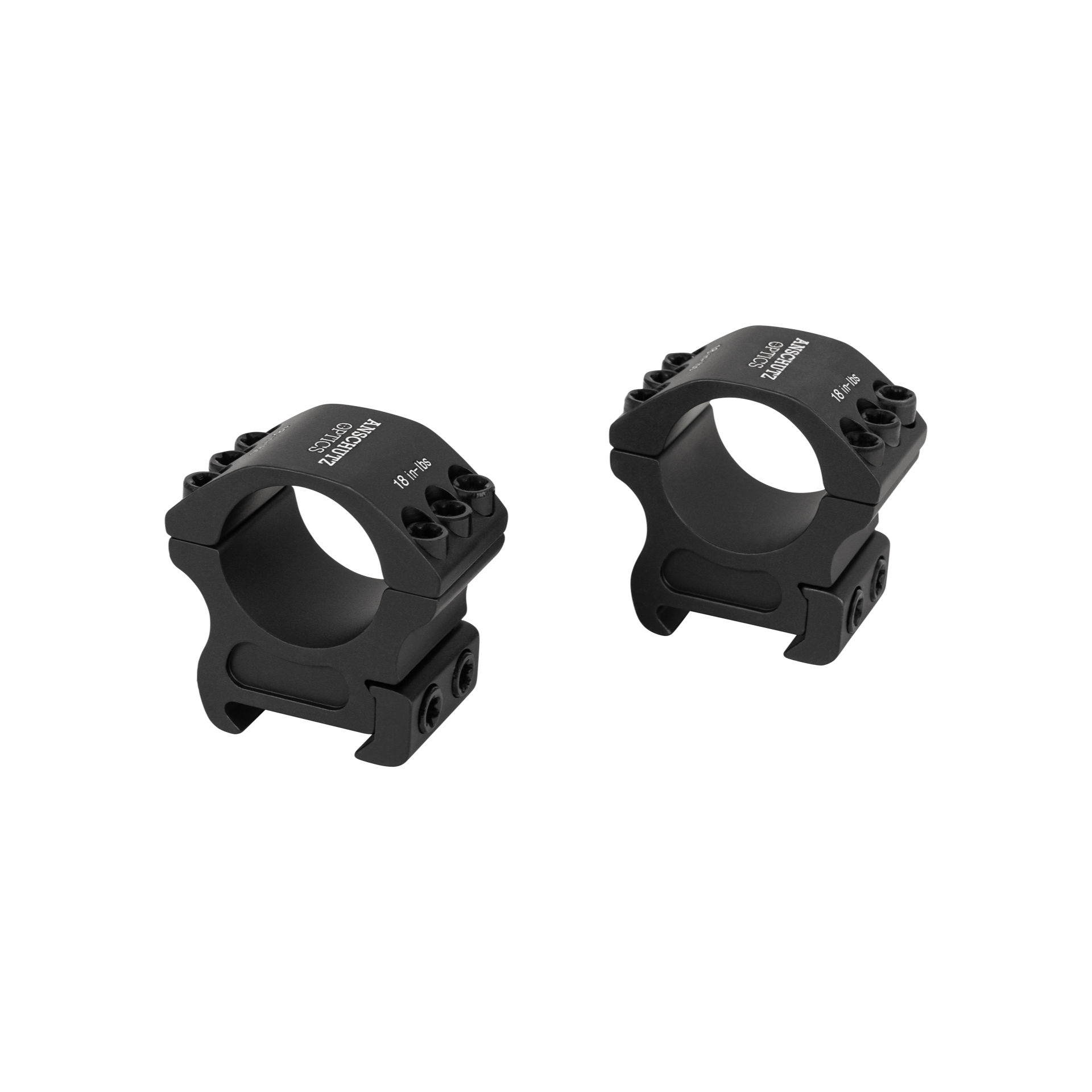 Anschütz Optics Taktische Ringmontage, 1", Low, Weaver/Picatinny, geschraubt, zweiteilig - 63613