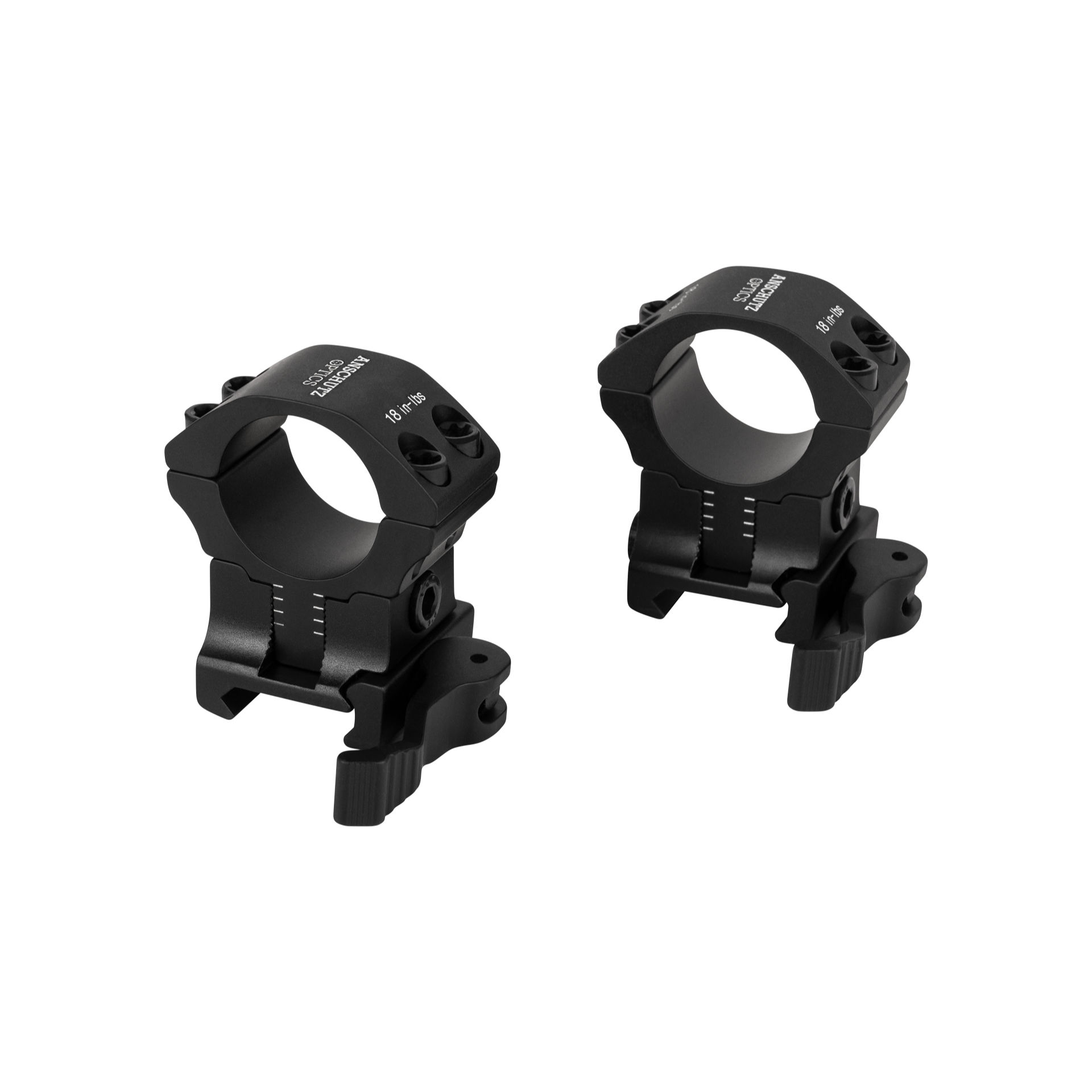 Anschütz Optics Variable Ringmontage, 1", verstellbar, Weaver/Picatinny, QR, zweiteilig - 63616